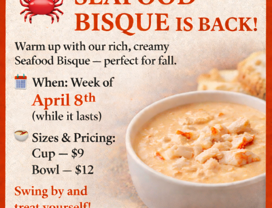 2026 April Seafood Bisque